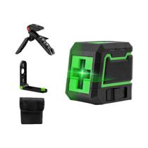 Nível a Laser Verde 2 Linhas HILDA Autonivelante Horizontal Vertical Cruzado Feixe Laser Poderoso