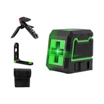 Nível a Laser Verde Hilda - 2 Linhas, Auto-nivelamento, Horizontal e Vertical
