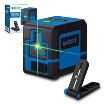 Nível a Laser Verde Recarregável em Cruz Auto Nivelamento 2 Linhas EXBOM ORIGINAL Nível a Laser Verde Recarregável em Cruz Auto Nivelamento 2 Linhas EXBOM ORIGINAL