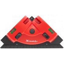 Nível A Laser Vermelho 10m C/ Prumo Marker E Esquadro - Mtx