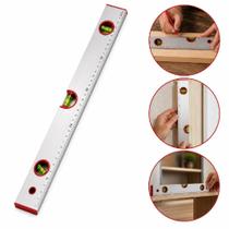 Nivel Aluminio 3 Bolhas Prumo De Mao Nivelador 60Cm Regua Medicao Parede Piso Moveis Multiuso Alinhamento Manual Nivel Aluminio 3 Bolhas Prumo De Mao Nivelador 60Cm Regua Medicao Parede Piso Moveis Multiuso Alinhamento Manual