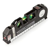 Nível Bolha com Laser, Trena e Régua - Multiúso