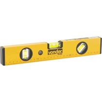 Nível de Alumínio 12 Vonder Plus com Base Magnética para Nivelamento de Superfícies Nível de Alumínio 12 Vonder Plus com Base Magnética para Nivelamento de Superfícies