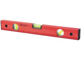 Nível de Alumínio 24 POL 600 MM com 3 Bolhas com Régua MTX