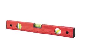 Nível de Alumínio 300mm com 3 Bolhas e Régua Vermelho MTX-332189 12 - 300mm Nível de Alumínio 300mm com 3 Bolhas e Régua Vermelho MTX-332189 12 - 300mm
