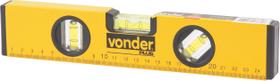 Nivel de aluminio com base magnetica 10" vonder plus