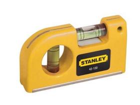 Nível de bolso magnético horizontal/vertical amarelo Stanley