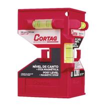 Nível de canto com fita magnética cortag Nível de canto com fita magnética cortag
