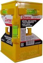 Nível De Canto Com Ímã Bolhas Horizontal Vertical Cortag Nível De Canto Com Ímã Bolhas Horizontal Vertical Cortag