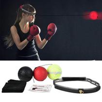 Nível de dificuldade Boxing Reflex Ball POCREATION 3 com faixa de cabeça
