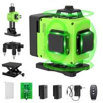 Nível de laser Catlyn 16 linhas, 360, autonivelamento, feixe verde 4D