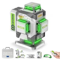 Nível de laser Huepar Pro ZK04CG 4x360 Verde com controle remoto de 8000mAh