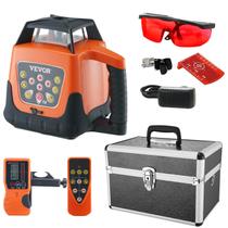 Nível de laser rotativo VEVOR 500m com controle remoto e bateria