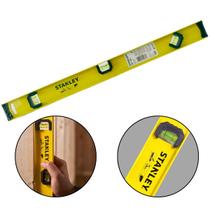 Nível De Mão 3 Bolhas Stanley Alumínio 24'' 60cm Profissional Para Nivelamento Construção Pedreiro