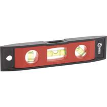 Nível de plástico 6" com base magnética 3 bolhas