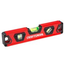 Nível de torpedo CRAFTSMAN CMHT82390 23 cm com tampas de absorção de choque