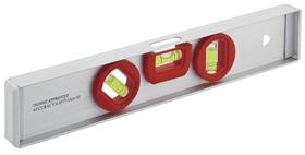 Nível em Alumínio 12 Polegadas 300mm 3 Bolhas Worker