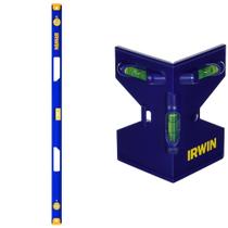 Nível IRWIN I-Beam de 48 polegadas com poste magnético sem usar as mãos Nível IRWIN I-Beam de 48 polegadas com poste magnético sem usar as mãos