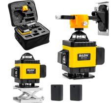 Nível Laser 16 Linhas 4d Hilda Prof. 2 Bateria com Suporte Nível Laser 16 Linhas 4d Hilda Prof. 2 Bateria com Suporte