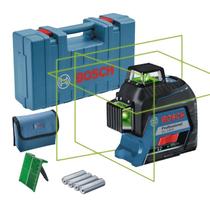 Nível Laser 3 Linhas Verdes Com Alcance de 30 m 360 Com Maleta Gll 3-80g - Bosch