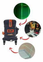 Nível Laser 360 Atopy Profissional 5 Linhas Rotativo Pilha - Atopy