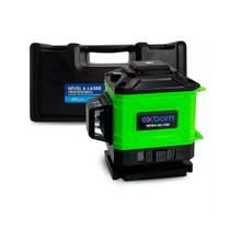 Nível Laser 3D 12 Linhas Exbom Verde 360 Recarregável