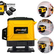 Nível Laser 3D Linha Verde Autonivelante 12 Linhas Com Controle Remoto Nível Laser 3D Linha Verde Autonivelante 12 Linhas Com Controle Remoto