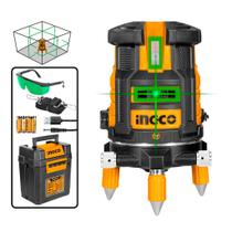 Nível Laser 5 Linhas Verdes 1H/4V INGCO