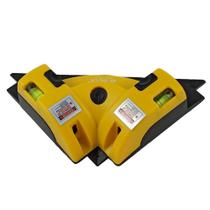 Nível Laser 90º Grau Horizontal Vertical Esquadro Prumo - B-MAX