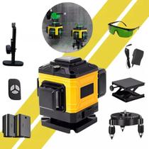Nível Laser Automático 360 12 Linhas Verde Profissional