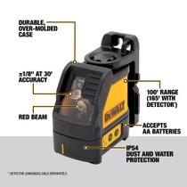 Nivel laser automatico horizontal e vertical dewalt alcance de 15 metros dw088k