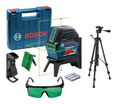 Nível Laser Bosch Gcl 2 15 G Com Maleta Tripé Bt 150 Óculos