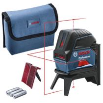 Nível Laser Bosch GCL2-15 Linhas Vermelhas 15m Versão Básica
