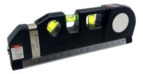 Nível Laser Com Interruptor Régua Alumínio Trena Profissional