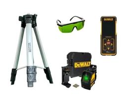 Nível Laser Dewalt+ Tripé + Trena 100 Metros+ Óculos+ Maleta Nível Laser Dewalt+ Tripé + Trena 100 Metros+ Óculos+ Maleta