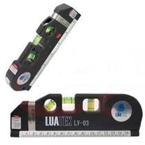 Nível Laser Estágios Nivelador Trena Level Pro3 Luatek Lv03