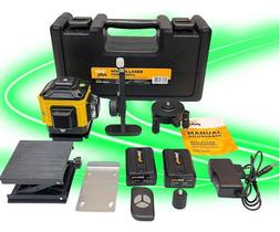 Nível Laser Kit Profissional 12 Linhas Verde 3d E Acessórios