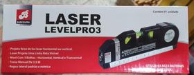 Nivel Laser Level Pro 03 Trena Prumo 3Pontos