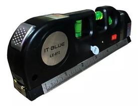 Nível laser nivelador trena e régua profissional