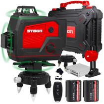 Nível Laser Profissional 16 Linhas 25m Recarregável Controle Nível Laser Profissional 16 Linhas 25m Recarregável Controle