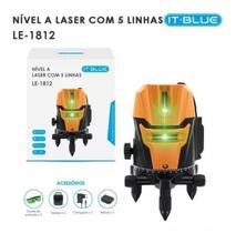 Nivel Laser Profissional 5 Linha Base Giratória It-blue