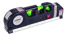 Nível Laser Profissional Nivelador C/ Trena Prumo 3 Estágios