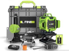 Nivel Laser Verde 16 Linhas Lfine Llx30605 Com Baterias E Controle Remoto