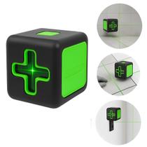 Nível Laser Verde 30m 2 Linhas com Esquadro e Suporte de Parede Profissional Alta Precisão Nível Laser Verde 30m 2 Linhas com Esquadro e Suporte de Parede Profissional Alta Precisão
