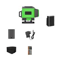 Nível Laser Verde 360 graus Ferramenta De Linha Cruzada Autonivelante 8/12 Para Construção DIY