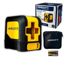 Nível Laser Verde Menegotti MLS 20M Autonivelante 20M de Alcance Precisão de 0,5MM Nível Laser Verde Menegotti MLS 20M Autonivelante 20M de Alcance Precisão de 0,5MM