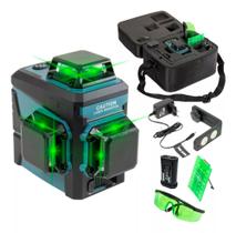 Nível Laser Verde Recarregável Wesco Ws8912k 12 Linhas 360º