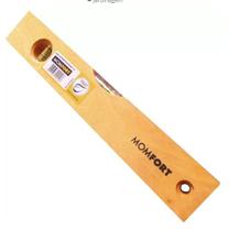 Nivel Madeira 14"" 350mm Prata Momfort