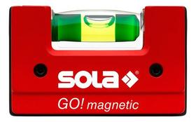Nível Magnético Sola Go Magnético Compacto 6,8mm Nível Magnético Sola Go Magnético Compacto 6,8mm