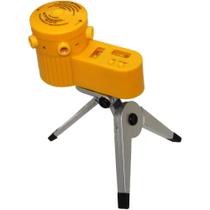 Nível Multifuncional Amarelo Laser Vertical Horizontal Tripé - BMAX